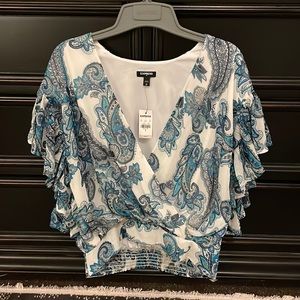 Express blouse size small new!